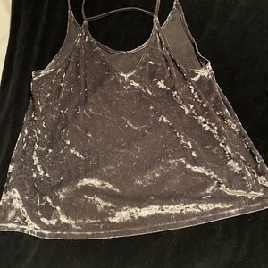 Velvet top
